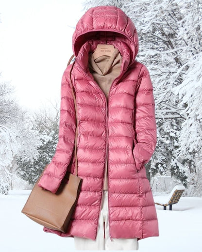 Doudoune chaude imperméable pour femme