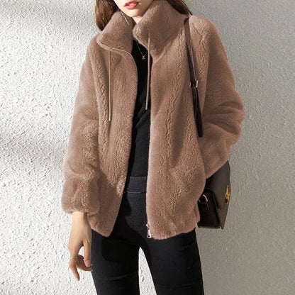 Veste d'hiver femme zippée moderne