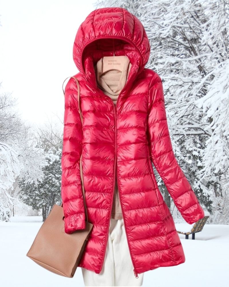 Doudoune chaude imperméable pour femme
