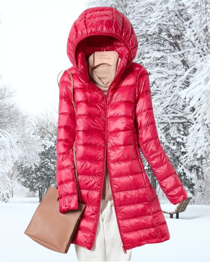 Doudoune chaude imperméable pour femme