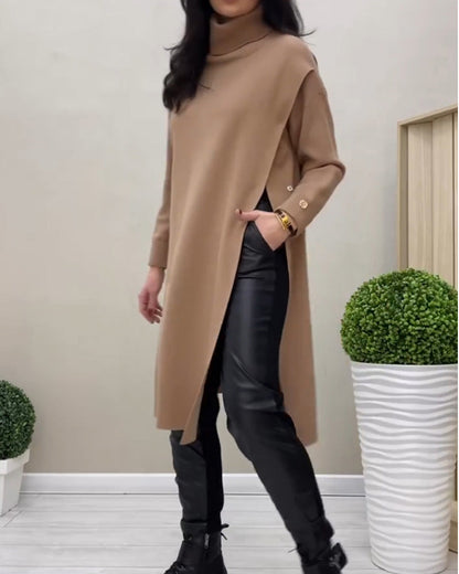 Robes élégantes avec fente latérale