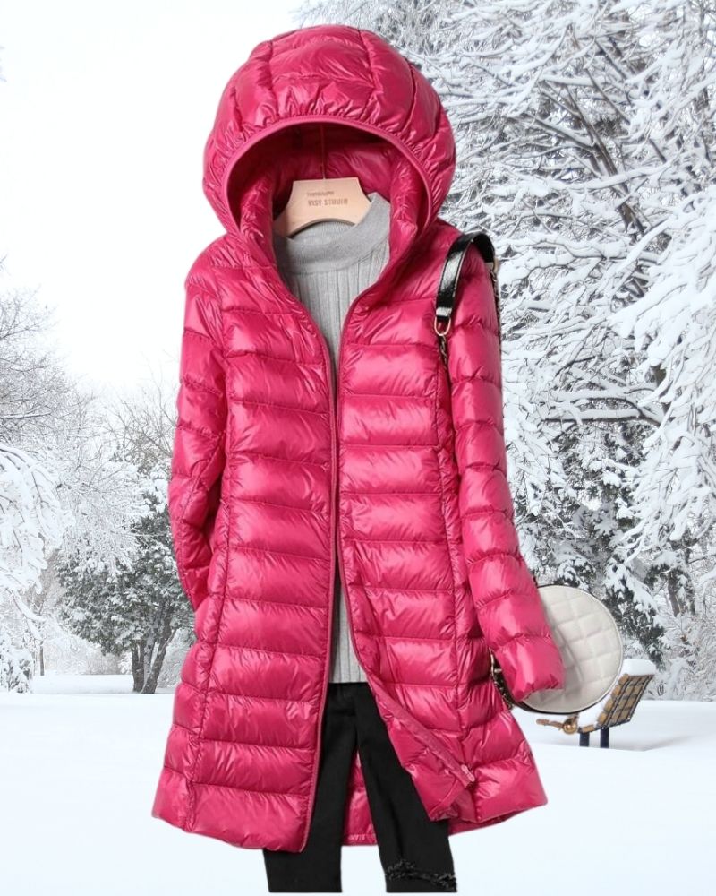 Doudoune chaude imperméable pour femme