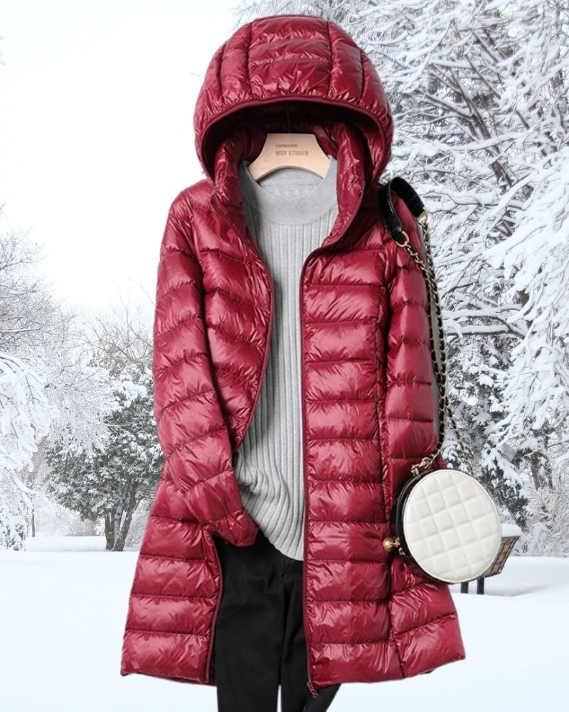 Doudoune chaude imperméable pour femme