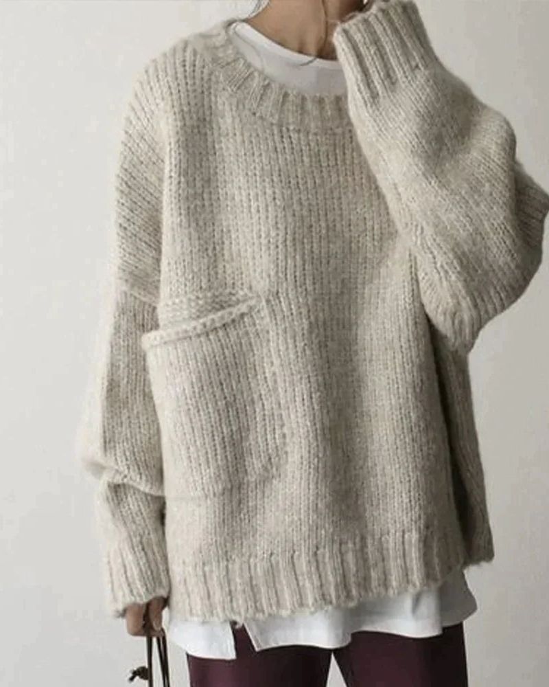 Grand sweat à capuche surdimensionné avec poche avant