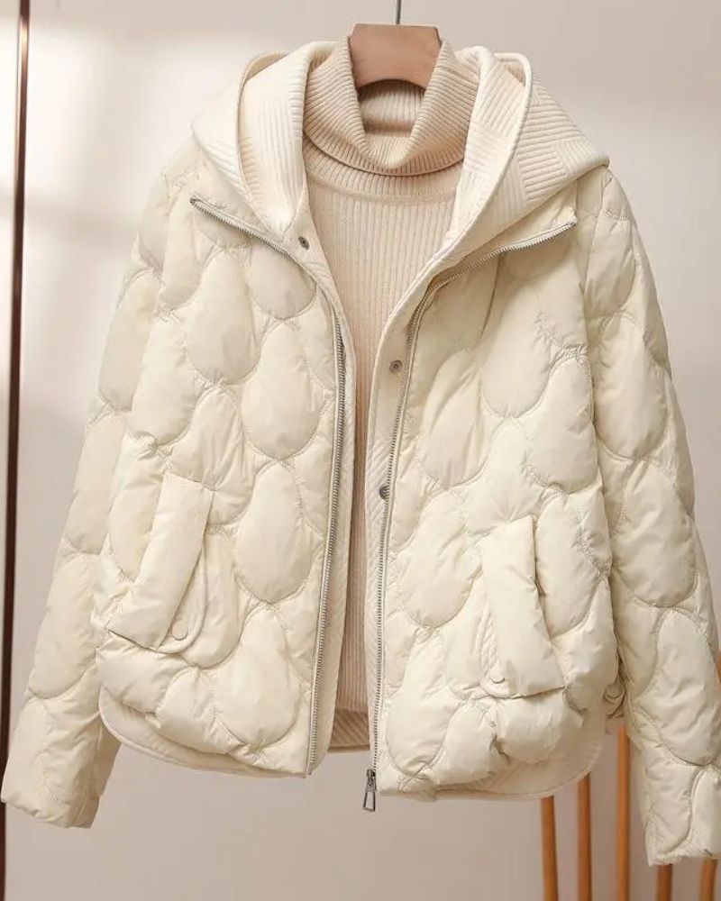Manteau à capuche décontracté deux pièces Moderne Décontracté