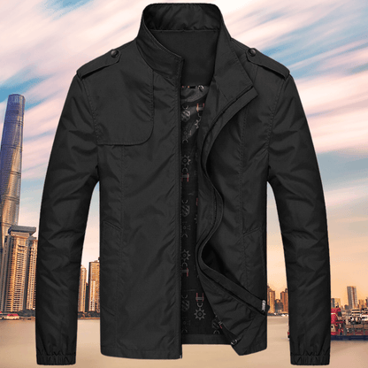 Veste d'automne pour homme, col style Oxford