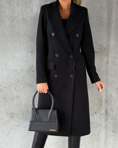 Élégant manteau d'hiver pour femme Tendance