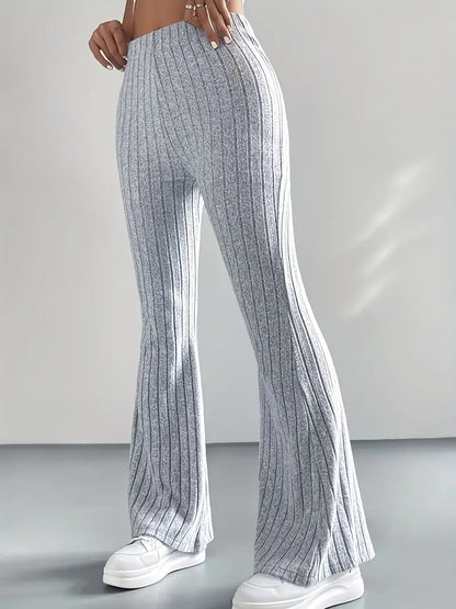 Elegante Damen Schlaghose Frühling Trend - IdealeKleiden