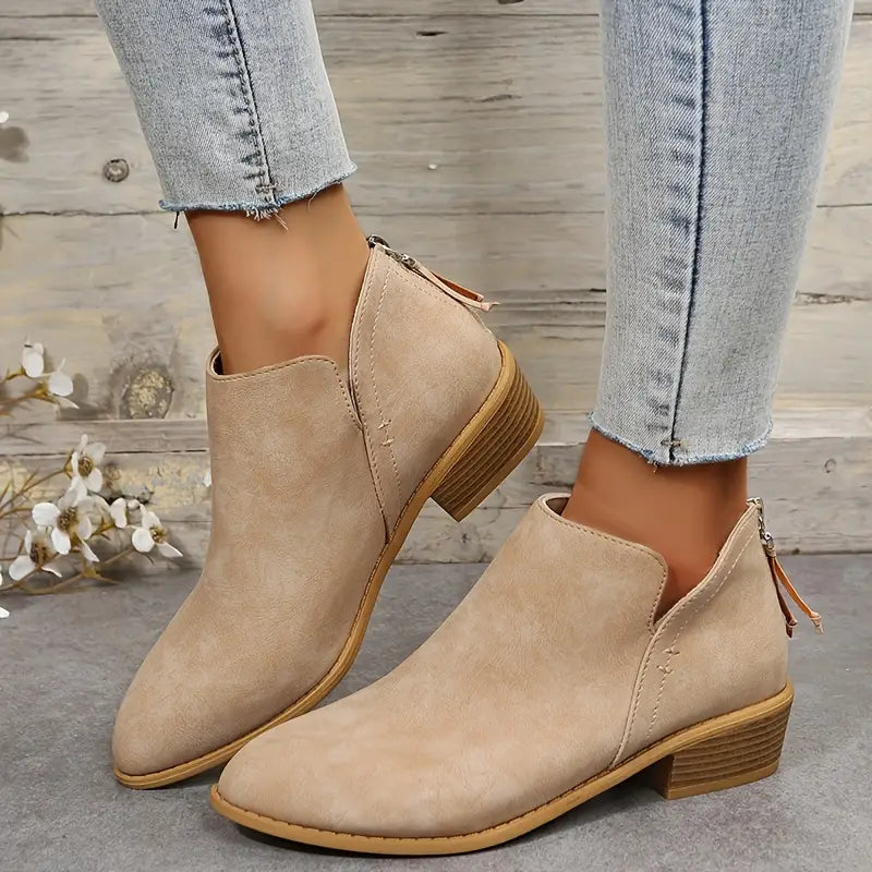 Vêtements stylés | Bottes élégantes à col en V pour femmes