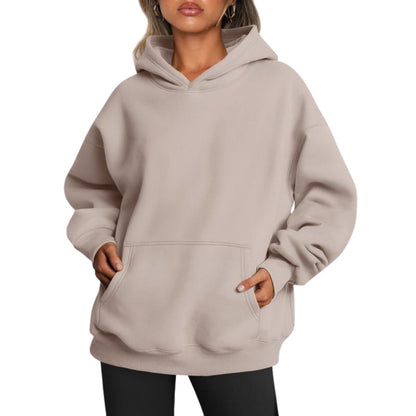 Sweat à capuche oversize confortable Style tendance