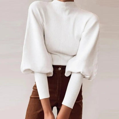 Pulls chauds pour femmes à manches longues d'hiver