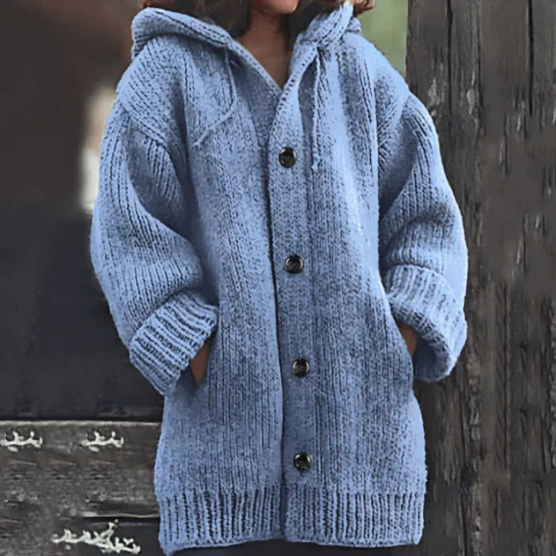Gilet en maille doux et chaud pour femme
