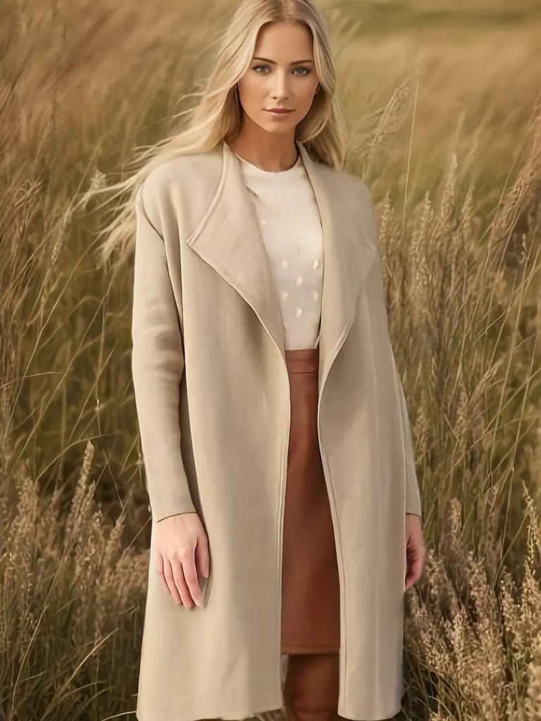 Élégante robe mi-longue femme modèle automne