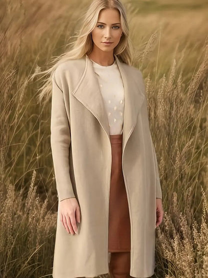 Élégante robe mi-longue femme modèle automne