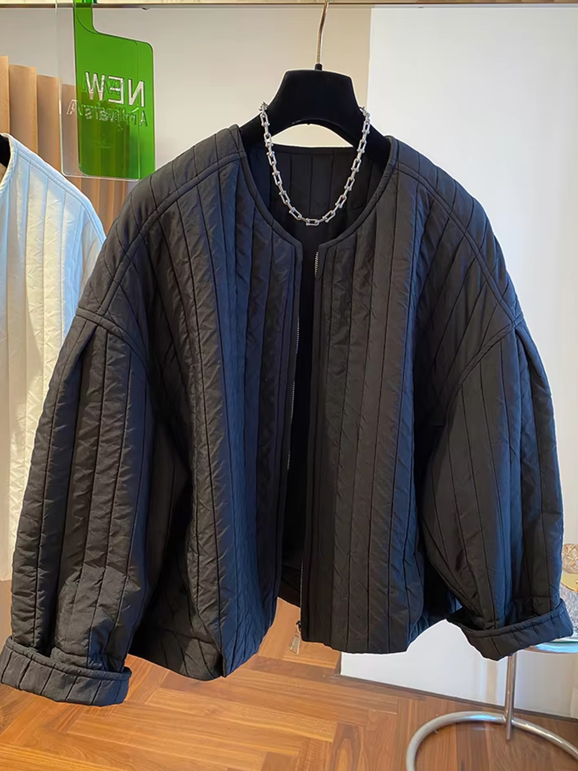Doudoune matelassée zippée Femme