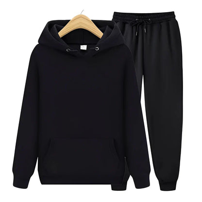 Ensemble de sweat à capuche unisexe confortable