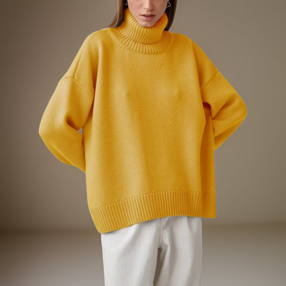 Femmes Col Roulé Chaud Hiver
