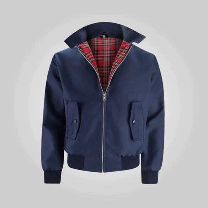 Blouson aviateur stylé aspect vintage