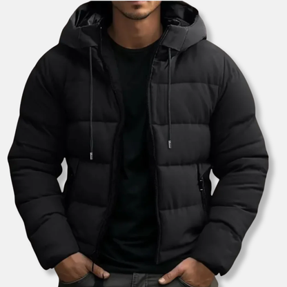 Doudoune d'hiver, capuche réglable