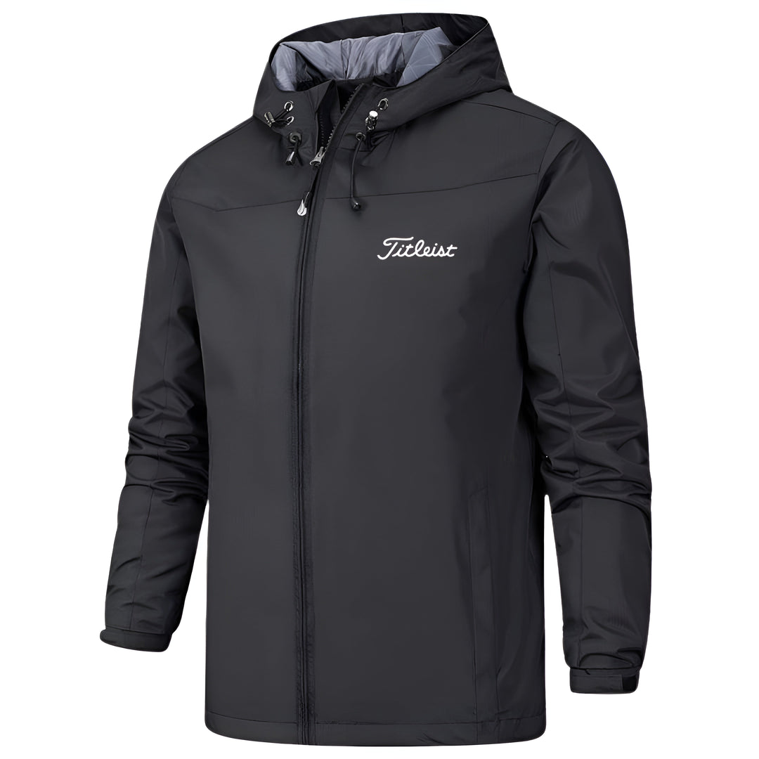 Stylische Windjacke Schwarz Damen - IdealeKleiden