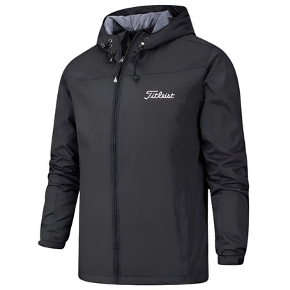 Stylische Windjacke Schwarz Damen - IdealeKleiden