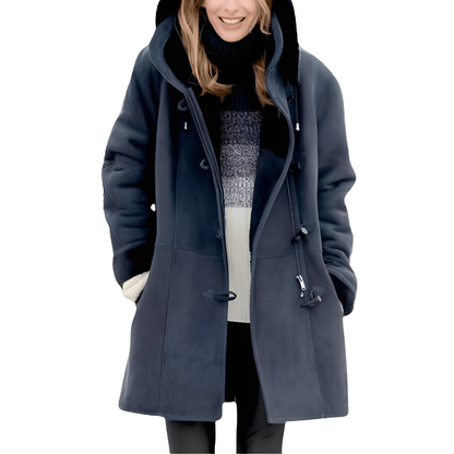 Manteau à capuche décontracté d'hiver pour femmes