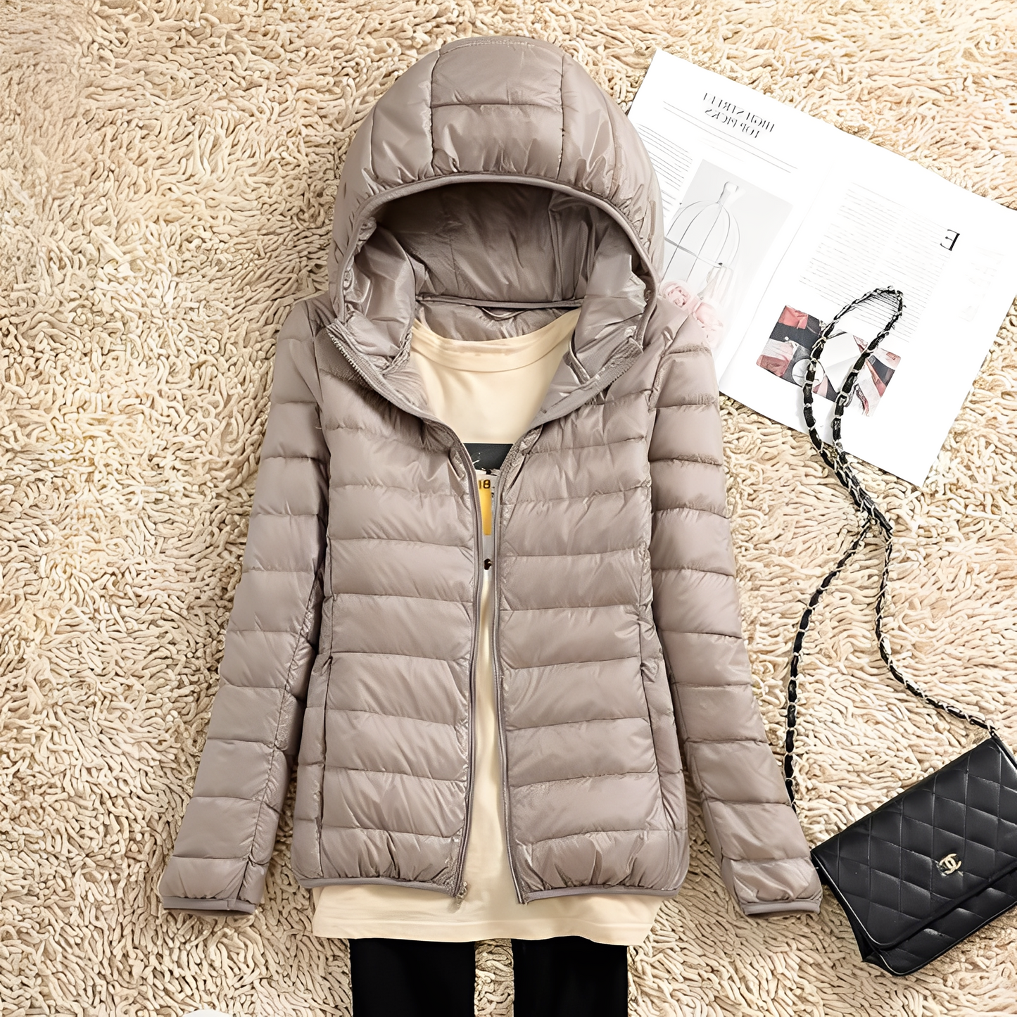 Veste femme coupe cintrée décontractée