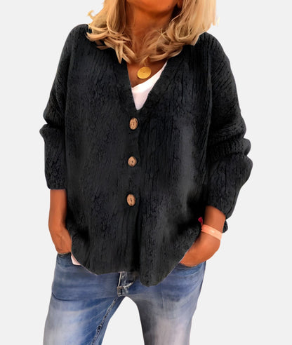 Cardigan d'automne au design classique et élégant