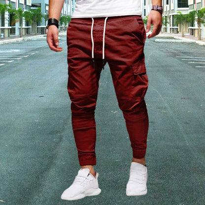 Pantalon cargo confortable pour homme avec plusieurs poches