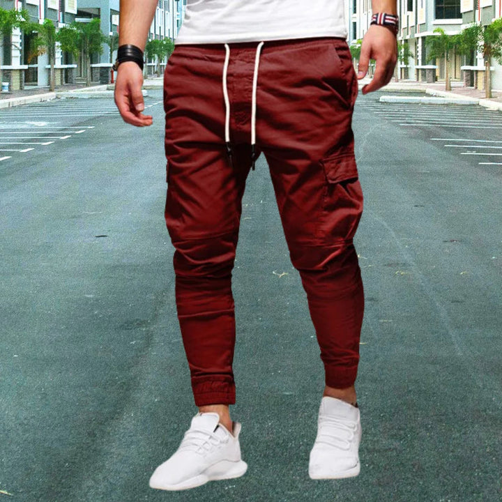 Pantalon cargo confortable pour homme avec plusieurs poches