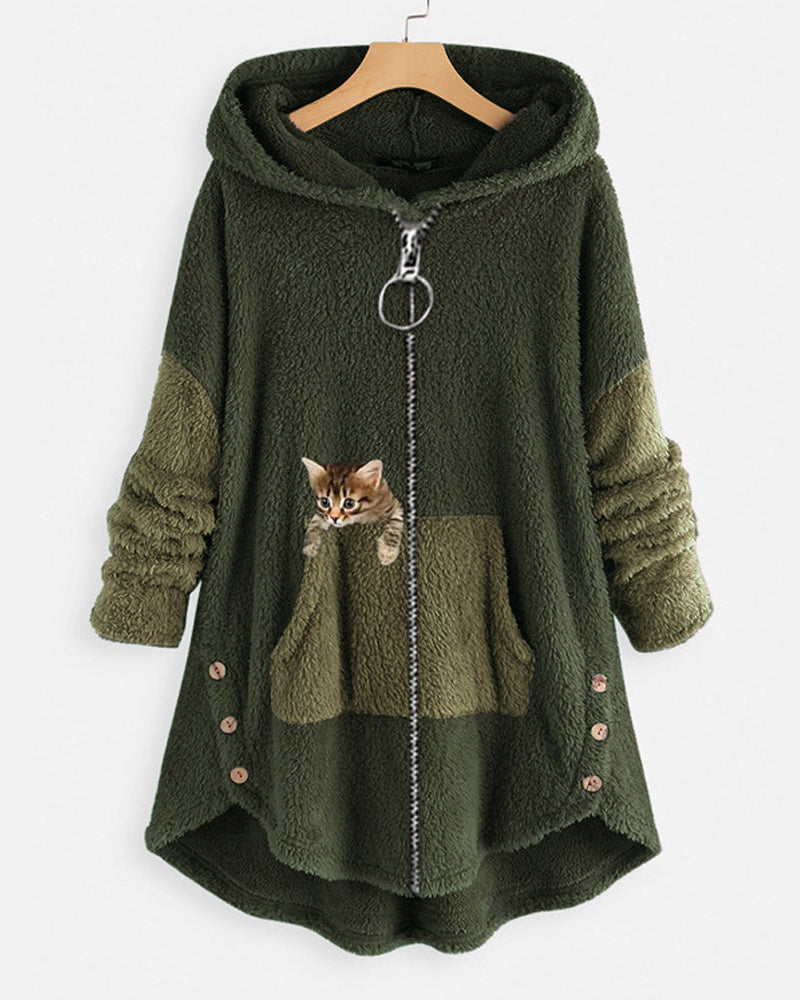 Robe avec des chats mignons