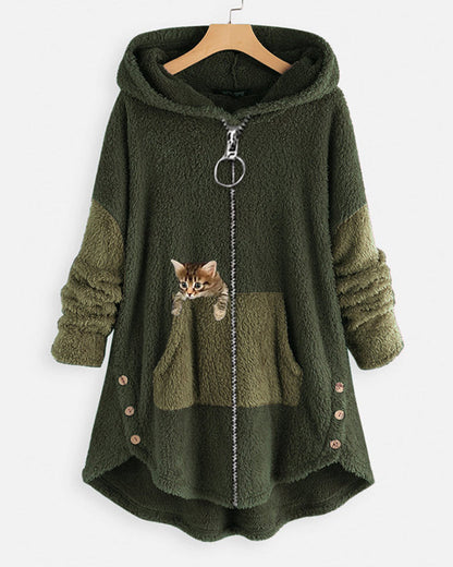 Robe avec des chats mignons