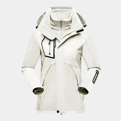 Veste de ski imperméable chaude isolée pour femme