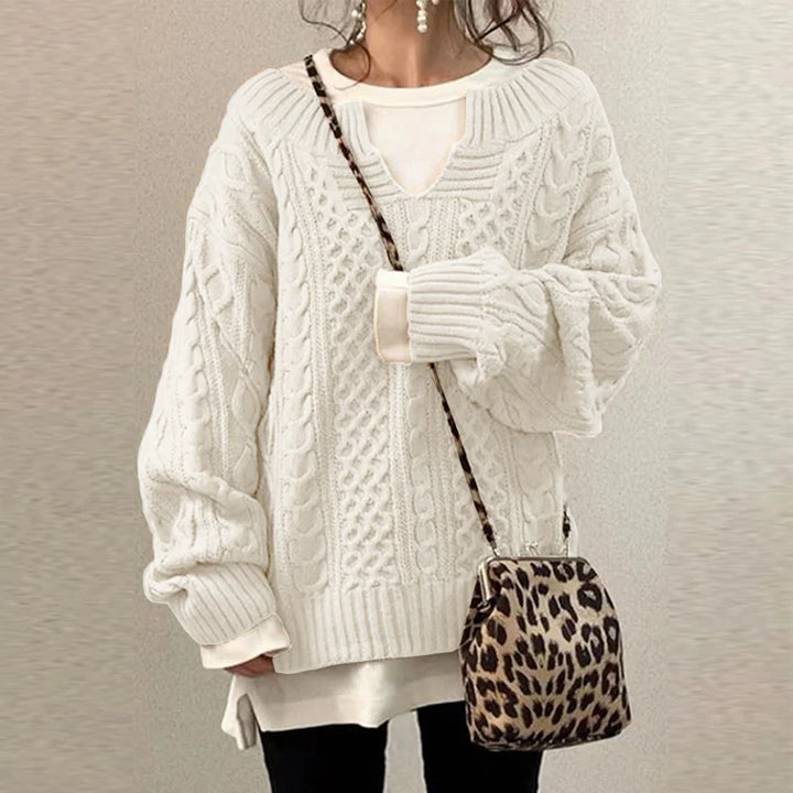 Pull-over femme doux et moderne