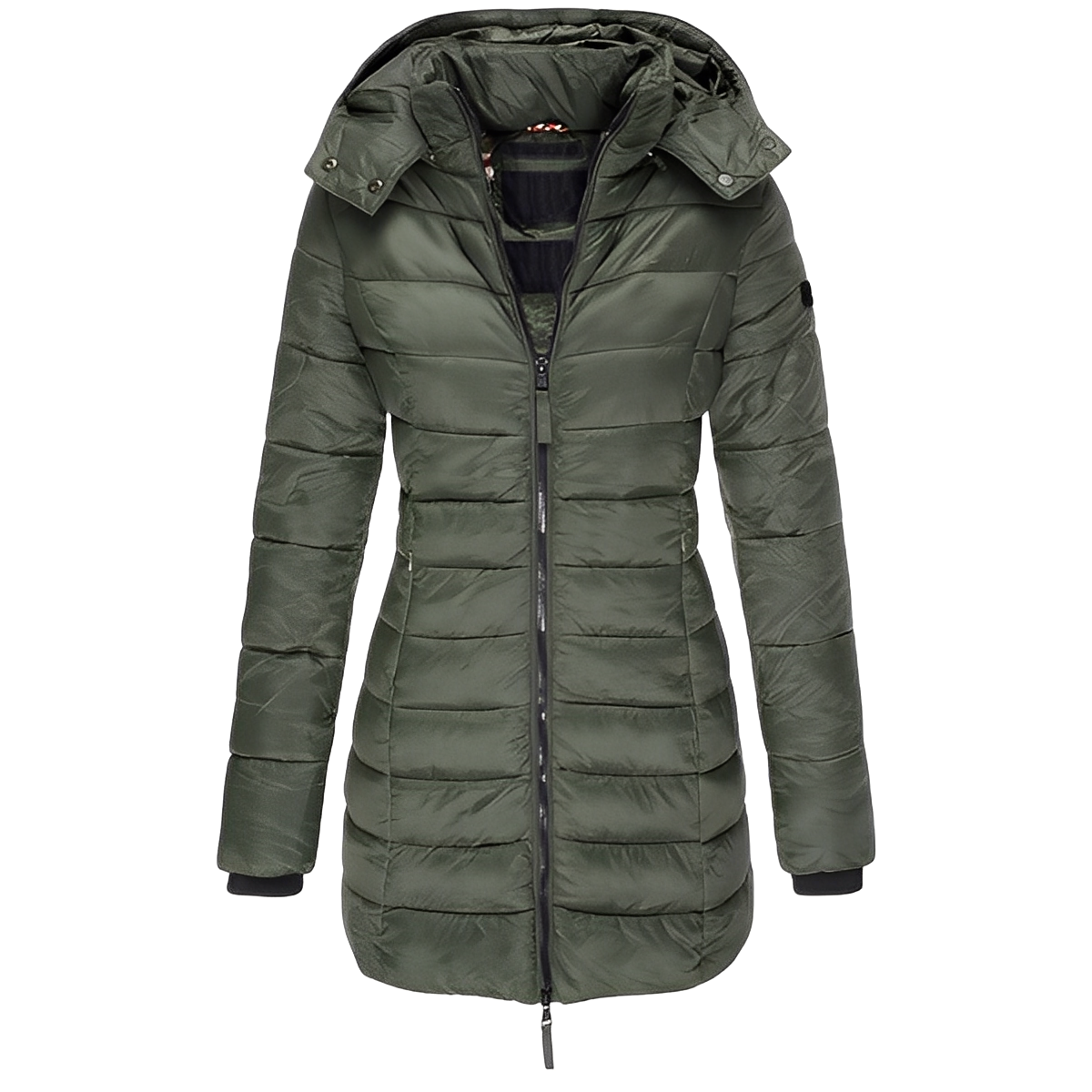 Manteau élégant pour femme, chaudement rembourré