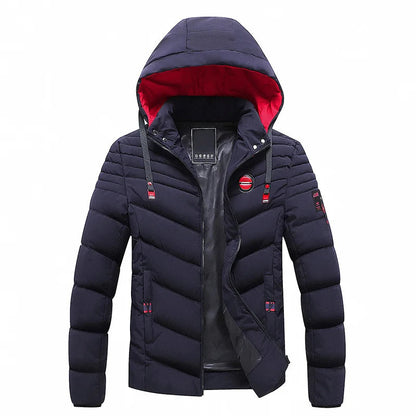 Blouson d'hiver homme chaud en duvet