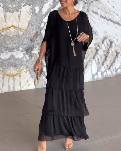 Robe artistique élégante coupe ample