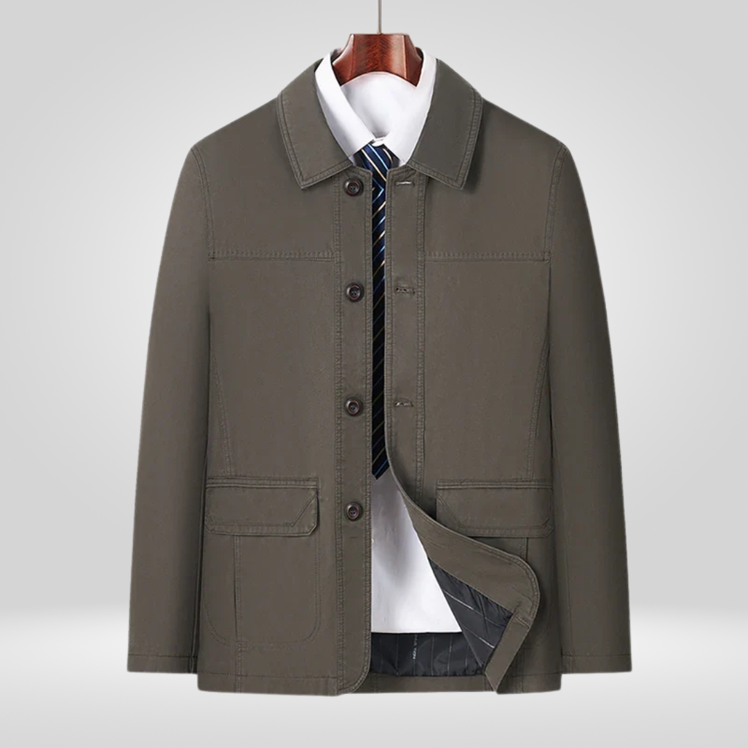 Veste homme coupe décontractée confortable