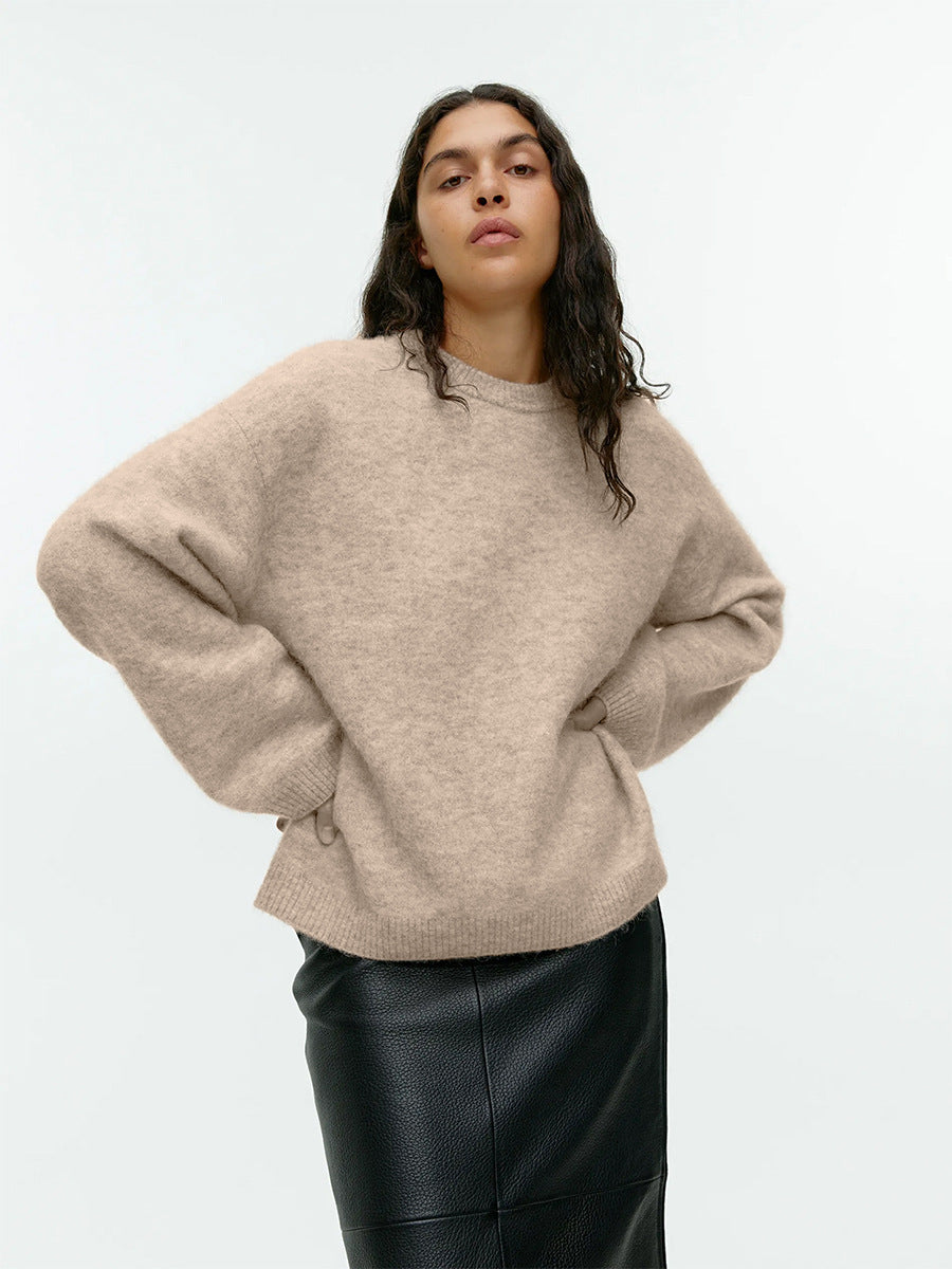 Pull confortable en cachemire doux pour femme
