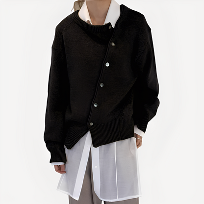 Cardigan élégant à enfiler pour femme Confortable