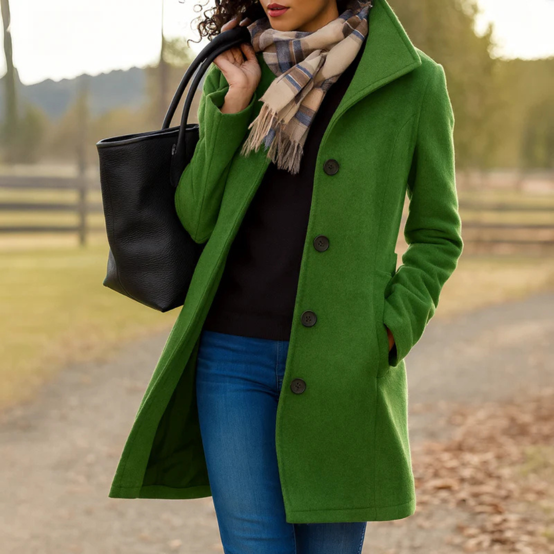 Manteau élégant pour femme à coupe moderne