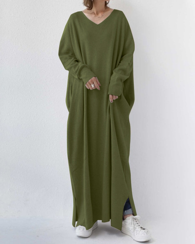 Robe à l'allure de pull moderne
