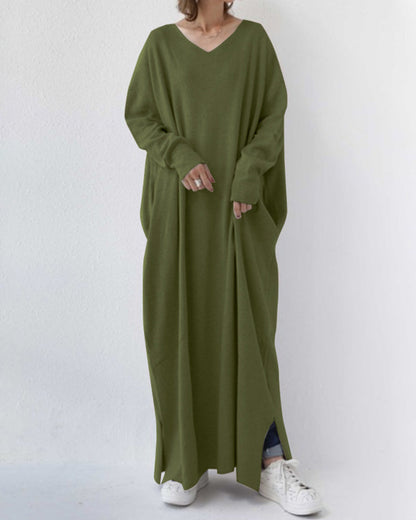 Robe à l'allure de pull moderne