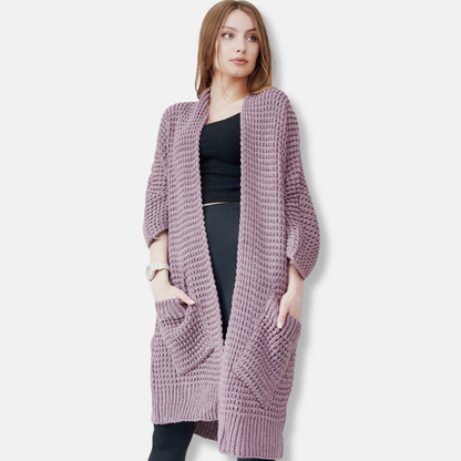 Grand cardigan Oversize Ouvert sur le devant