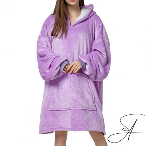 Sweat à capuche en peluche confortable, doux et chaud
