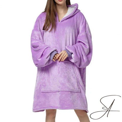 Sweat à capuche en peluche confortable, doux et chaud