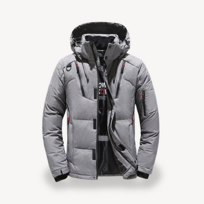 Warme Winterjacke Herren Gepolstert - IdealeKleiden