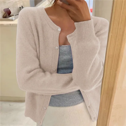 Gilet en maille souple pour femme Confortable