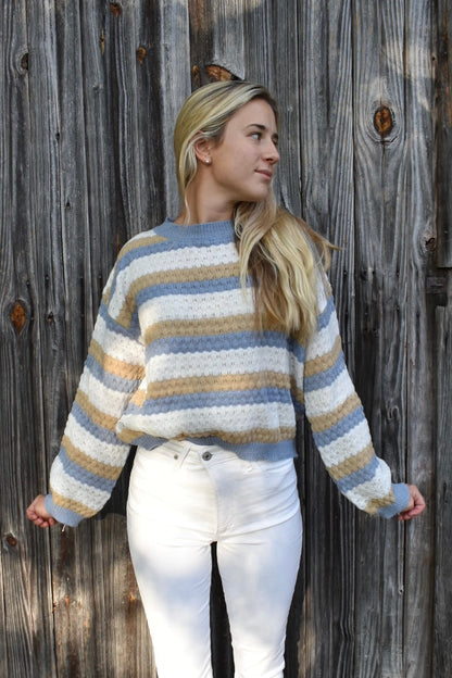 Pull tricoté confortable Hiver