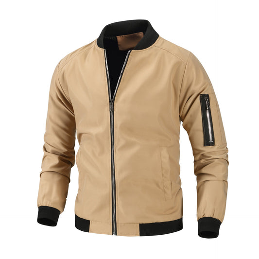 Modische Herren Bomberjacke Stilvoll - IdealeKleiden
